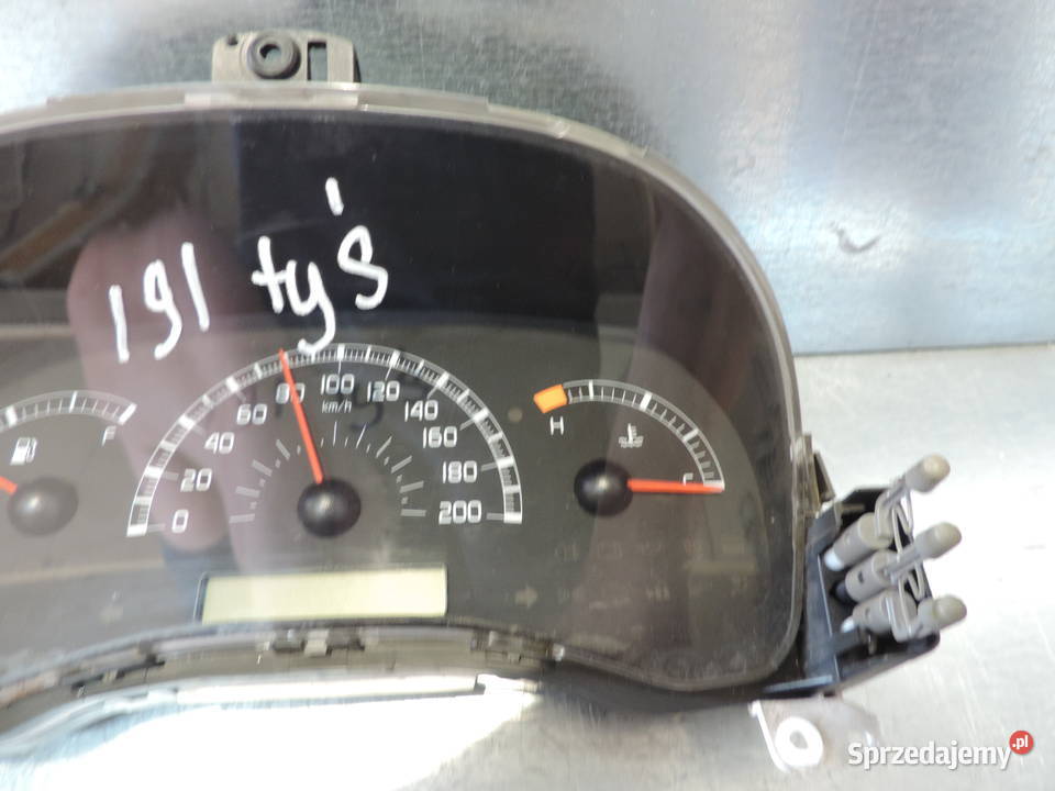 LICZNIK ZEGARY 46801541 FIAT PANDA 2 12 8V Rok produkcji 2004 Liczniki i zegary małopolskie Nowy Sącz