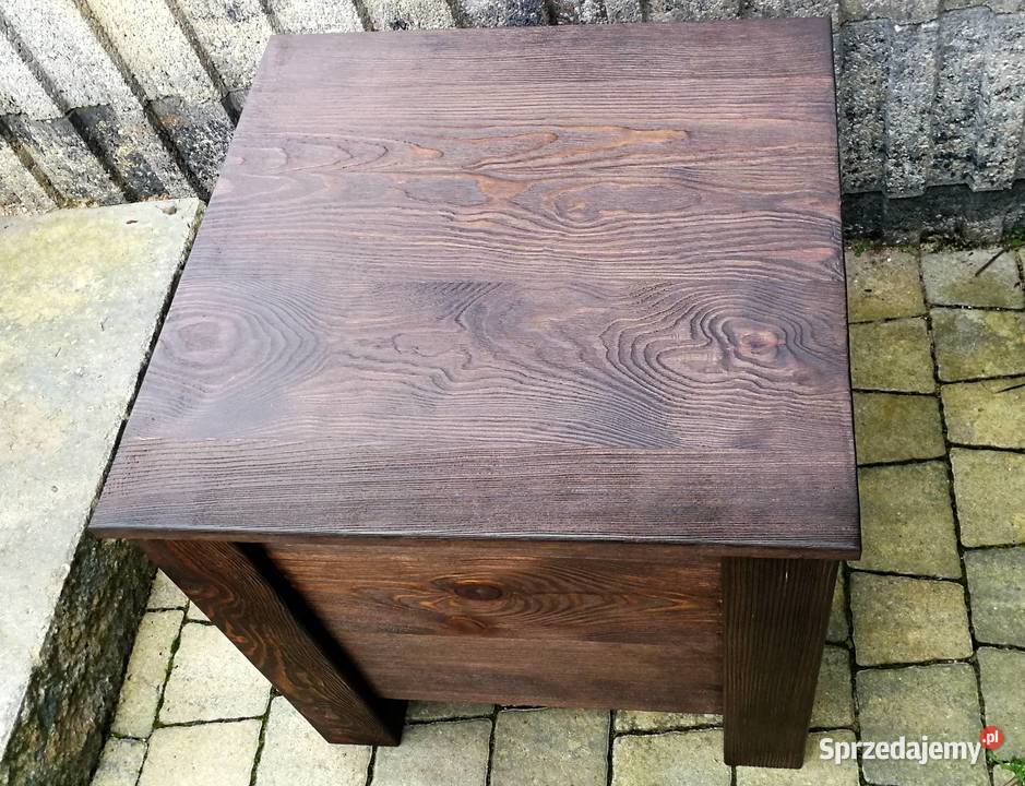 Skrzynia rustykalna skrzynia postarzana stolik Stoliki kawowe i ławy świętokrzyskie Radków