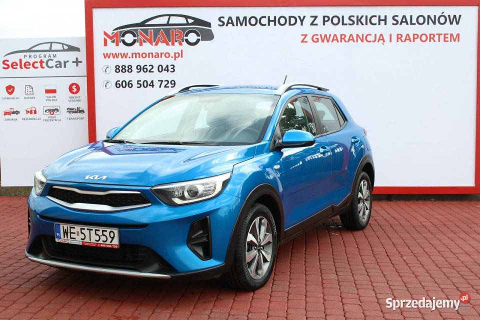 Kia Stonic 10 TGDi Salon Polska Serwis ASO światła LED