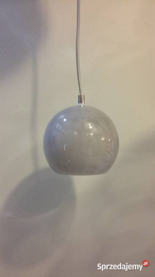 Lampa wisząca KULKA SZKŁO SZARE do pokoju Warszawa