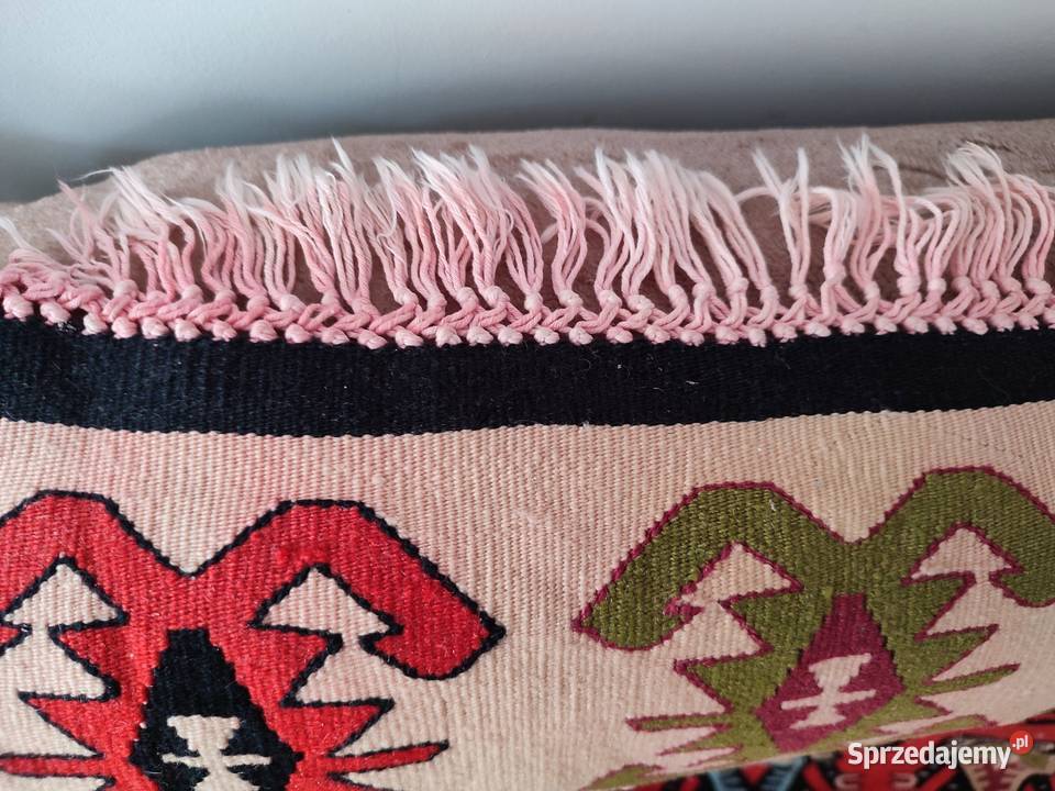 Kilim wełniany duży z zawieszkami Białystok sprzedam