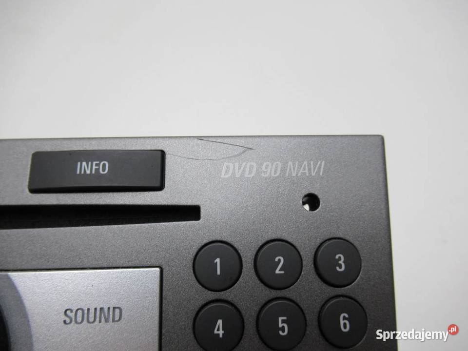 RADIO DVD 90 NAVI OPEL VECTRA C 13272817 0209 Nawigacje fabryczne podkarpackie