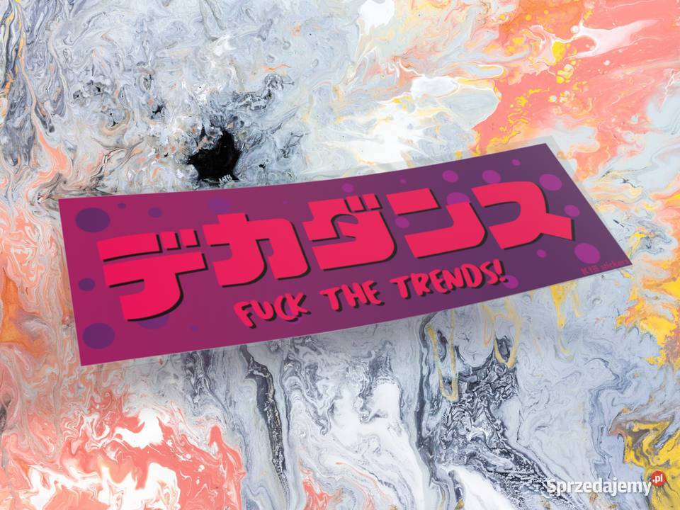 Naklejka F THE TRENDS 12 x 4 drift slap jdm 1 naklejki Choroszcz