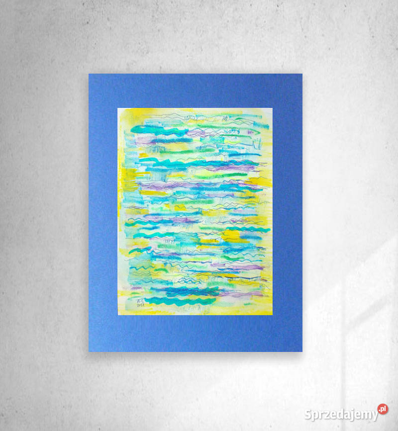 nowoczesny rysunek A3 abstrakcyjny obraz na pomorskie