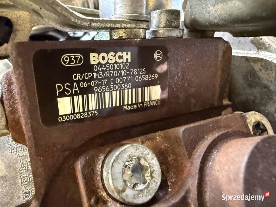 SILNIK 9HX Peugeot 207 307 308 Partner II 16 HDI lubelskie Chełm