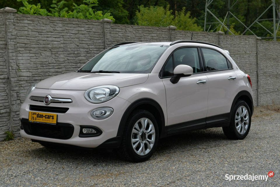 Fiat 500x 14T 140 Klima dwustrefowa Półskóra śląskie Dąbrowa Górnicza