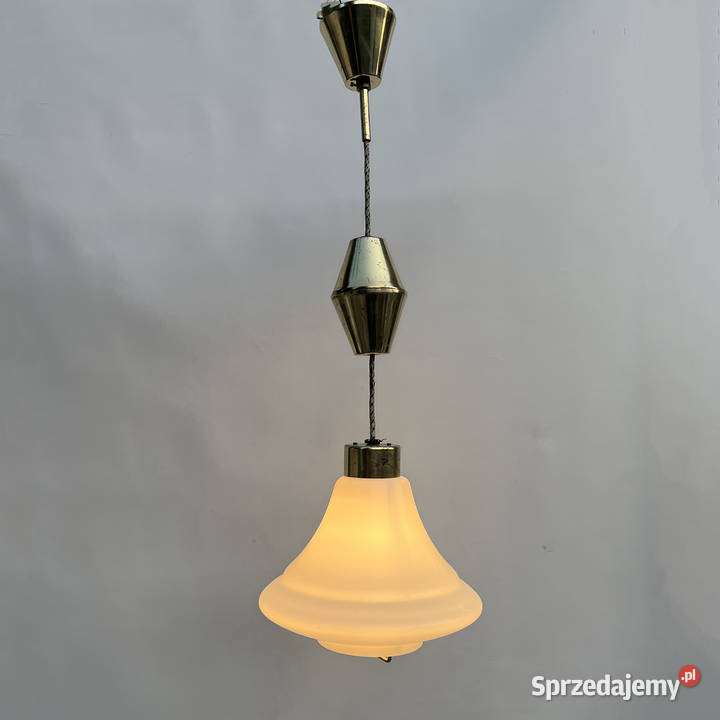 Lampa wisząca Kamenick enov Czechosłowacja lata Warszawa