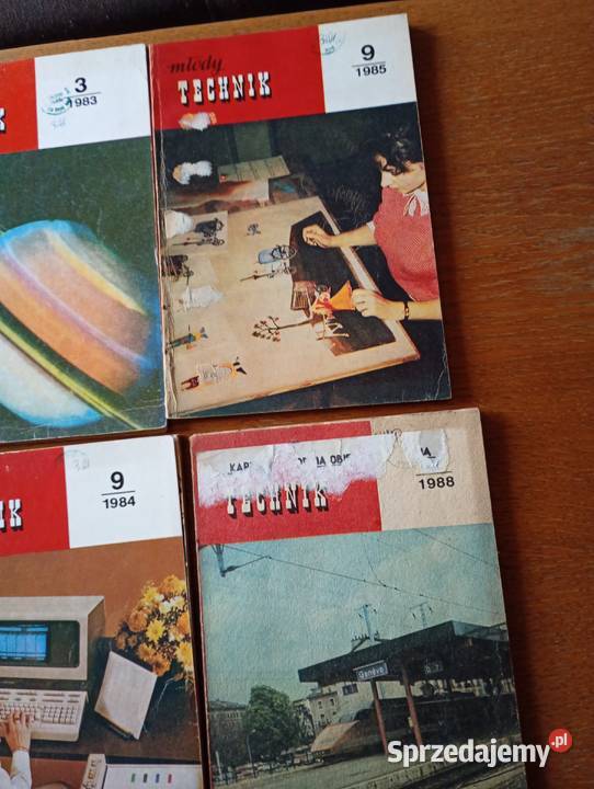 Czasopismo Młody Technik 1979 1988