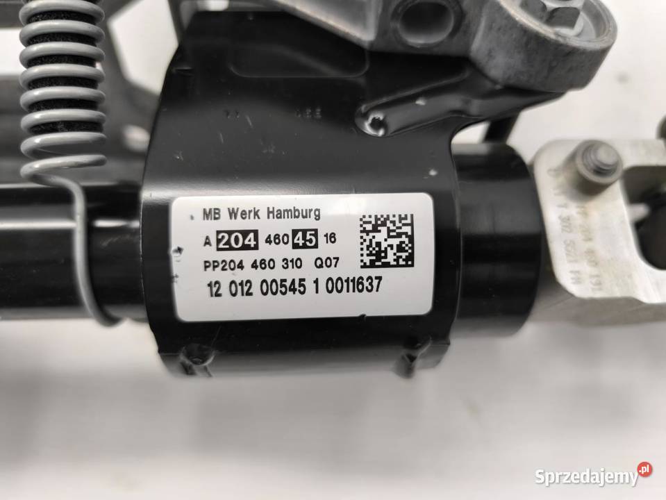 KOLUMNA KIEROWNICZA KOMPLETNA MERCEDES W204 LIFT