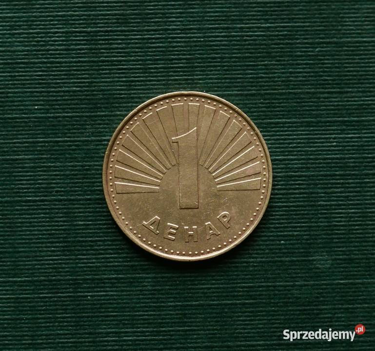 Macedonia Północna 1 denar 1993r Gliwice sprzedam