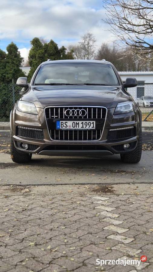 Audi q7 sline 2012 Q7 Czernikowo