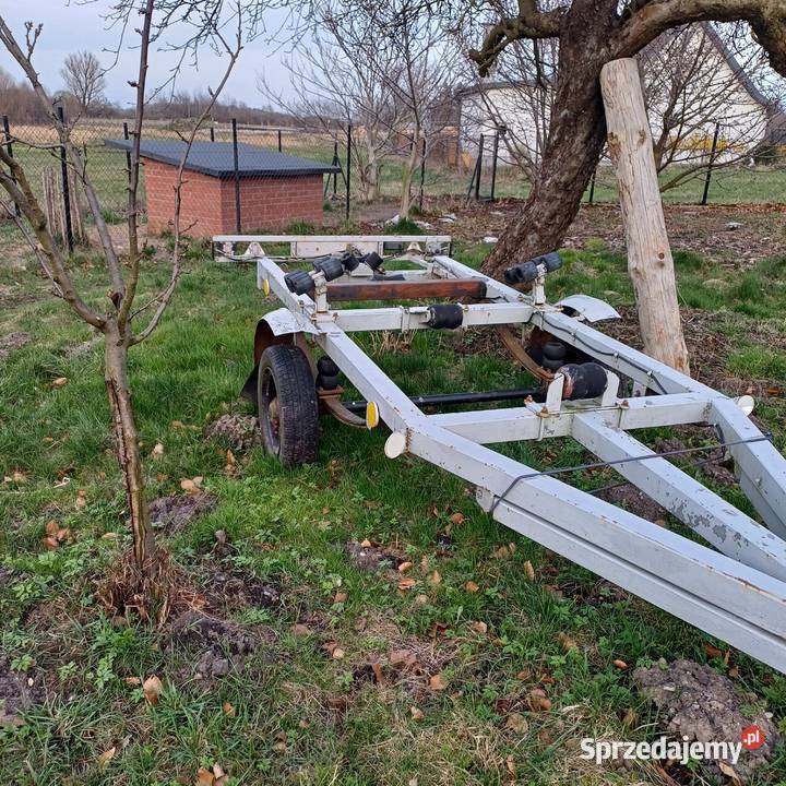 Przyczepa podłodziowa możliwa zamian Pozostałe Koszalin