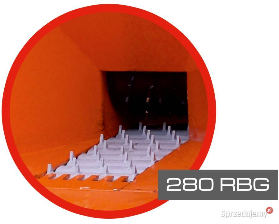 Rębak bębnowy Skorpion 280 RBG produkt Pol Ostrowiec Świętokrzyski