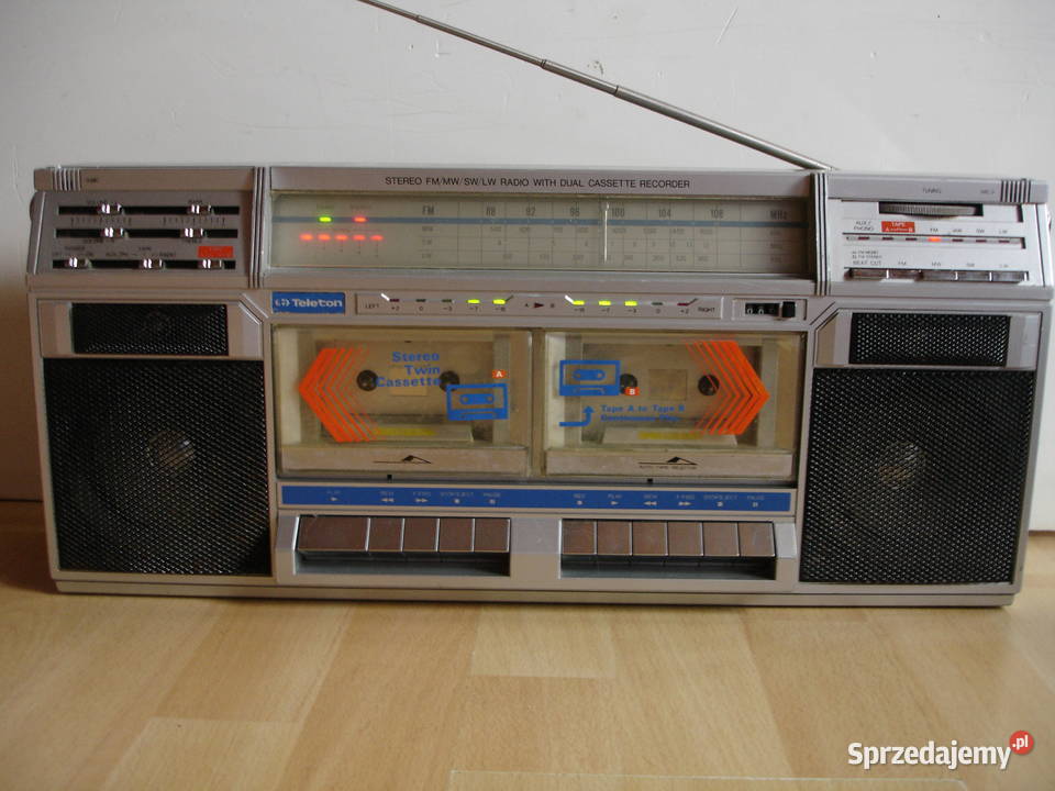 Radiomagnetofon TELETON SDR4000 Radioodtwarzacze lubuskie Zielona Góra