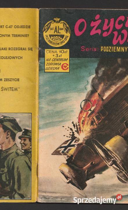 PODZIEMNY FRONT O ŻYCIE WROGA 1979 Polskie łódzkie Łódź sprzedam