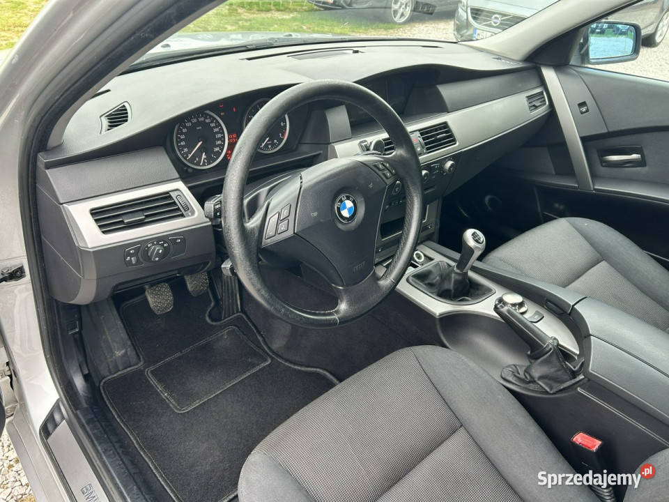 BMW 520 Super stan zarejestrowany w Polsce E60 isofix