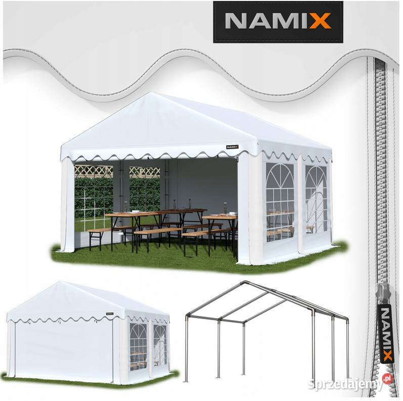 Namiot NAMIX BASIC 4x4 imprezowy ogrodowy RÓŻNE KOLORY