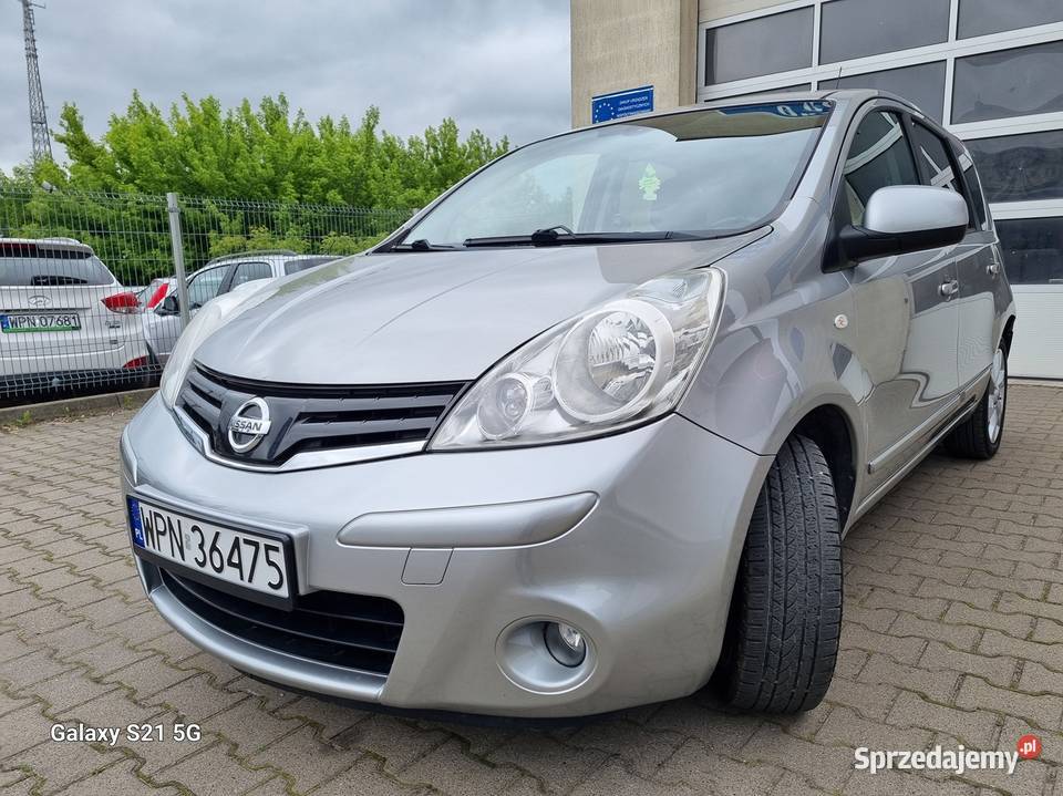 Nissan Note E11 16 110 nawigacja alufelgi elektrochrom. lusterko wst. Note Płońsk