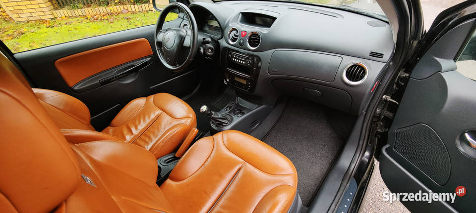 Citroen C2 0708r piękne skóry climatronic alu czujnik deszczu Łódź