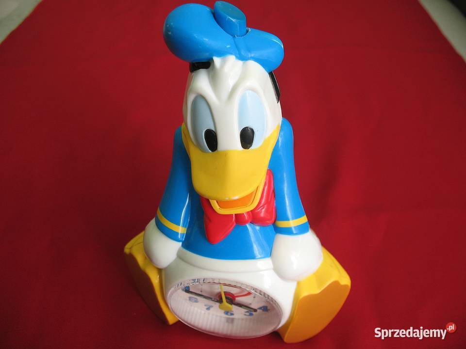 Zegarek Budzik Kaczor Donald 165 x 12 Stary Wazony Siedlce