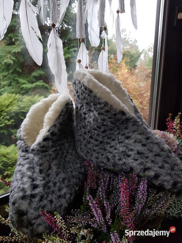 Kapcie trepki papcie pantofle góralskie bambosze Kielce sprzedam