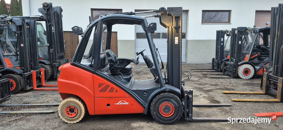 Wózek Widłowy Linde H30D Diesel Dozór UDT Stan diesel mazowieckie Małkinia Górna