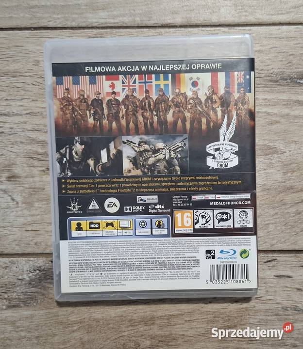 Gra Medal of Honor Warfighter 3 PlayStation 3 Żuromin