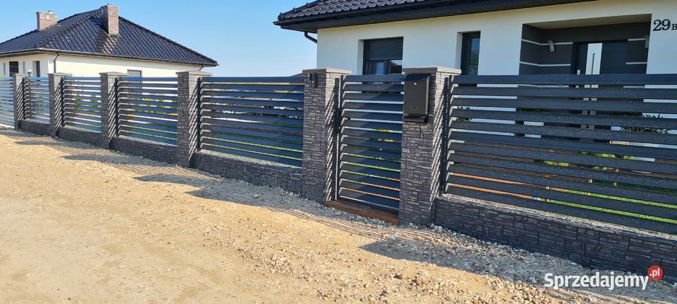 ala klinkier imitacja klinkieru ogrodzenia Pisz sprzedam