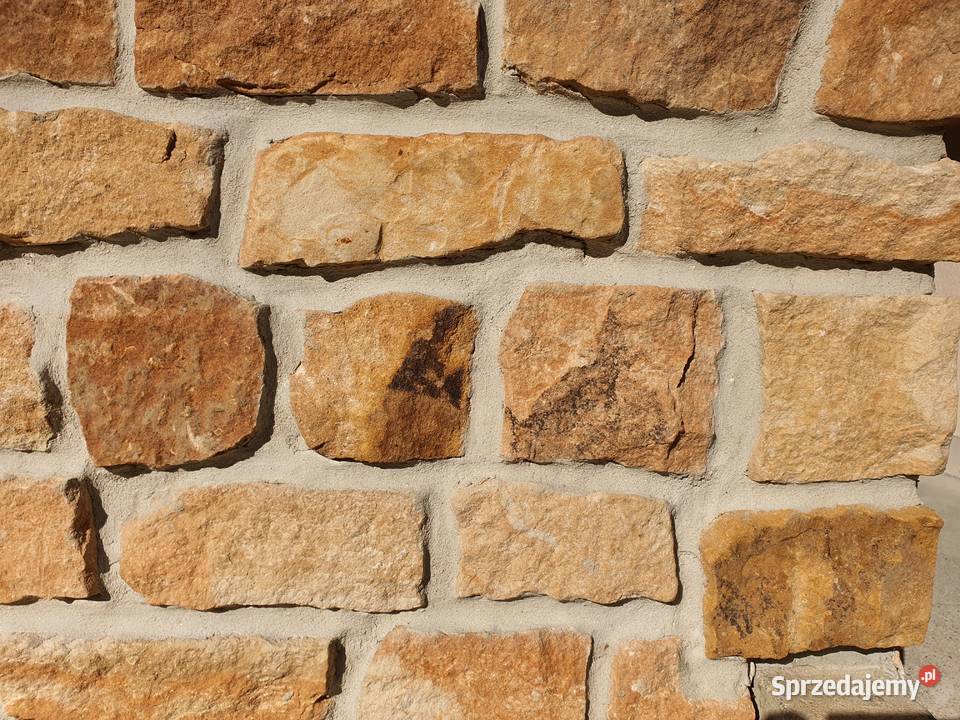 Płytki stara cegła z kamienia na ściany dom Wielgomłyny