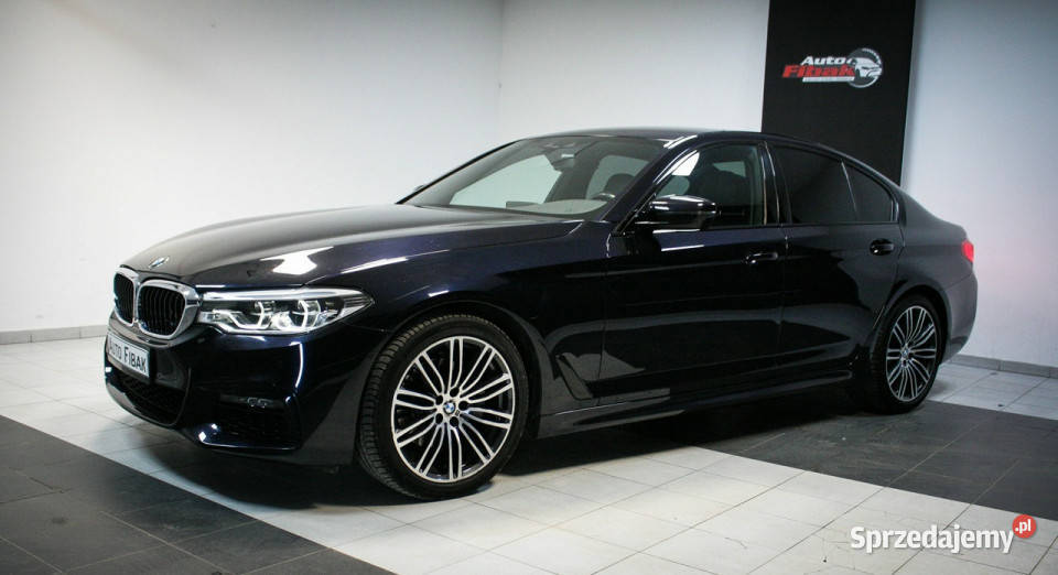 BMW 520 520dCarbonSchwarzMPakietFotele Konstantynów Łódzki