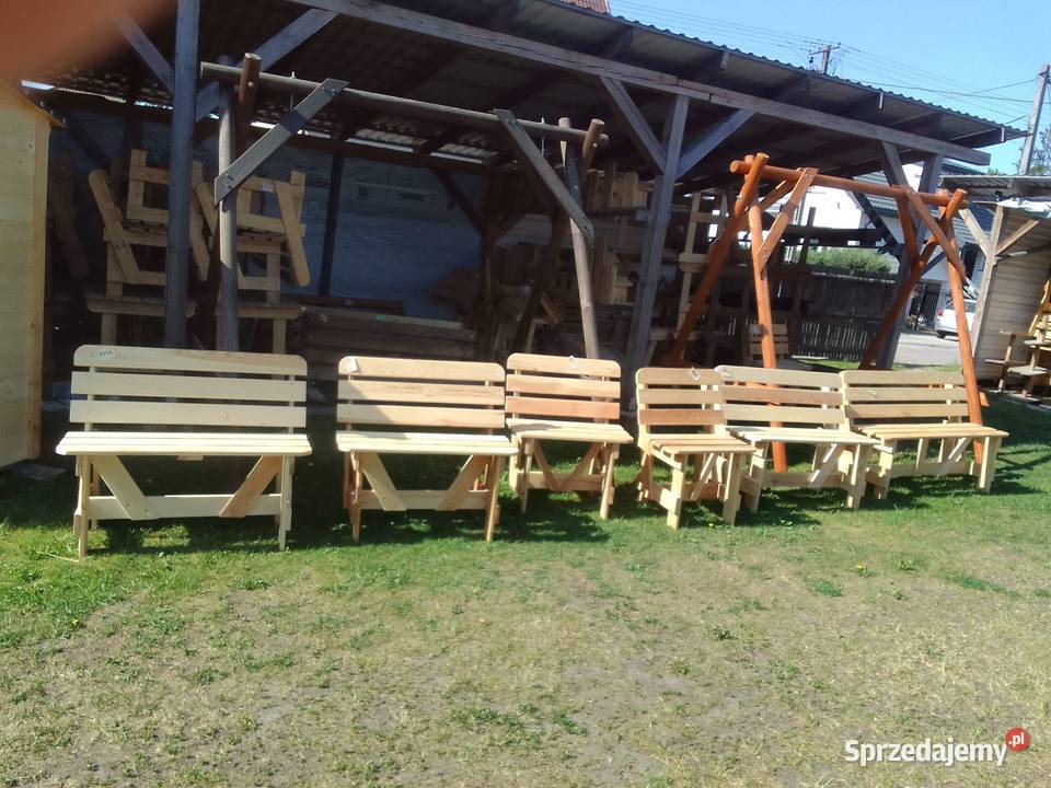 Wyroby drewniane Budy Huśtawki Wychodki Maldanin sprzedam