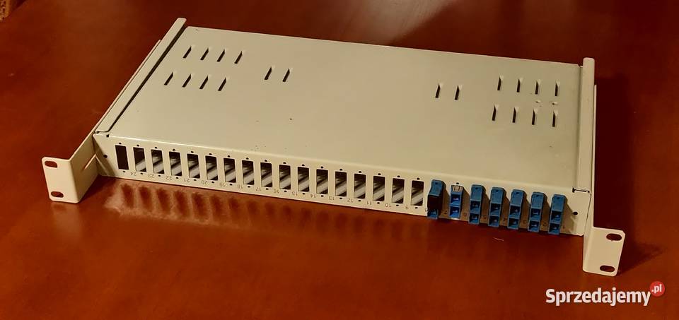 Zestaw przełącznic światłowodowych RACK 19 KRONE Wólka Brzózka