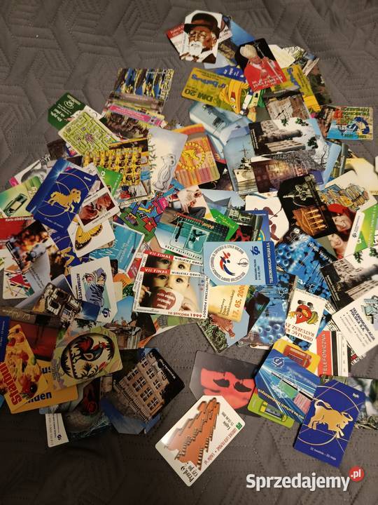 Karty telefoniczne 240 sztuk różne Polskie zachodniopomorskie Choszczno