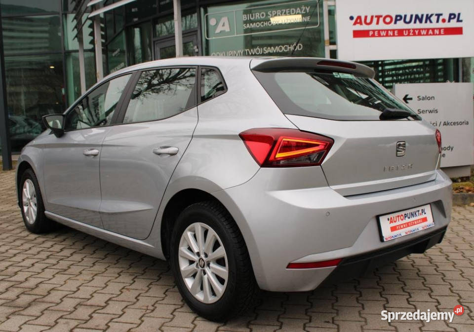 SEAT Ibiza 2018r FV 23 Salon IWŁ Bluetooth Tylne Chorzów