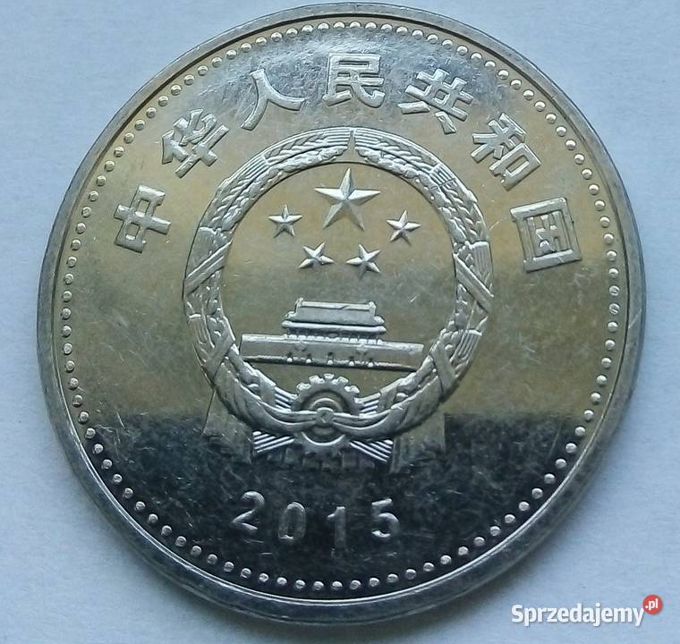 CHINY1 YUAN2015 r WOJNA ŚWIATOWA OKOLICNOŚCIOWA Legionowo