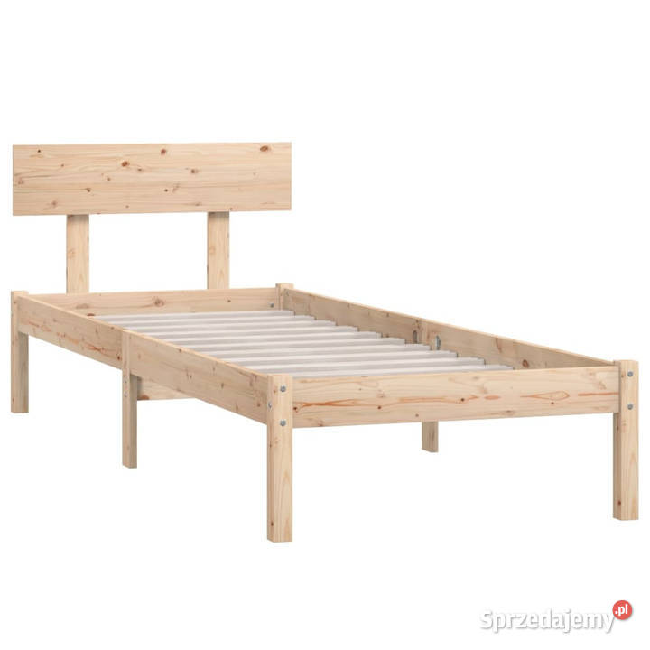 Rama łóżka lite drewno sosnowe 90 x 200 WM810132 Warszawa