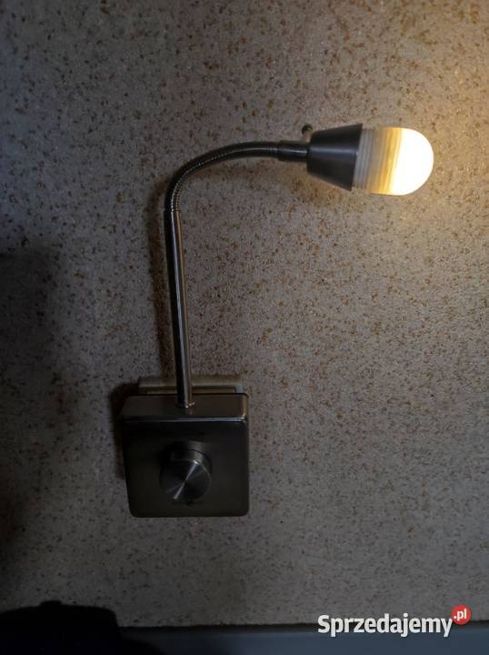 kinkiet lampka chromowana lampa wtykowa do świętokrzyskie Kielce