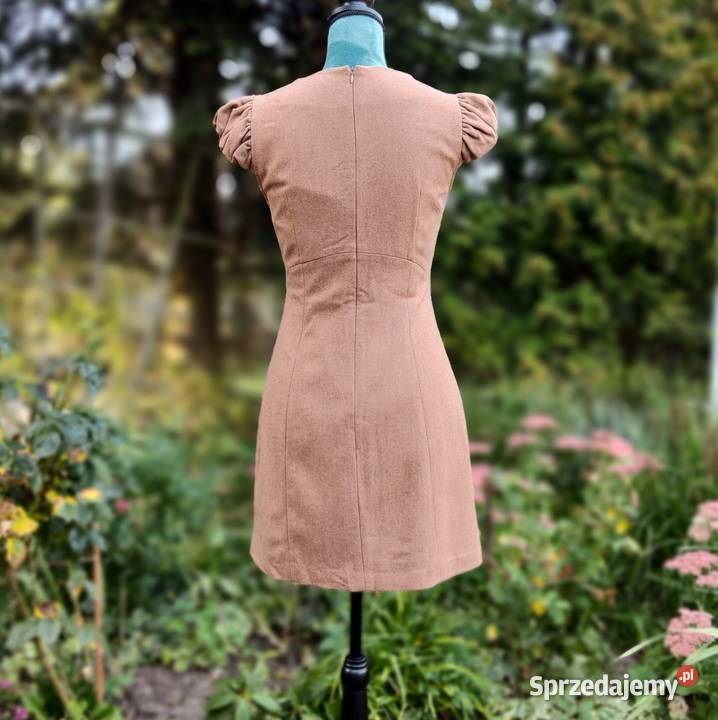 Wełniana sukienka Fever London wełna 38 M retro Spódnice i sukienki Szczecin