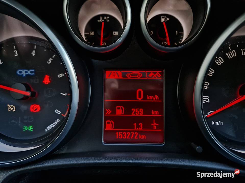 Opel Astra J Opc 280 światła do jazdy dziennej Zebrzydowice