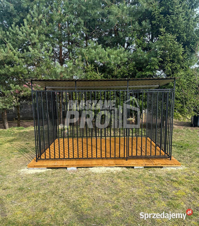 Kojec psa 3x2m Podłoga drewniana Dach spad w tył Nowy Sącz