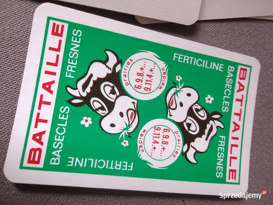 Kolekcjonerska talia kart Battallie kompletna Gniezno