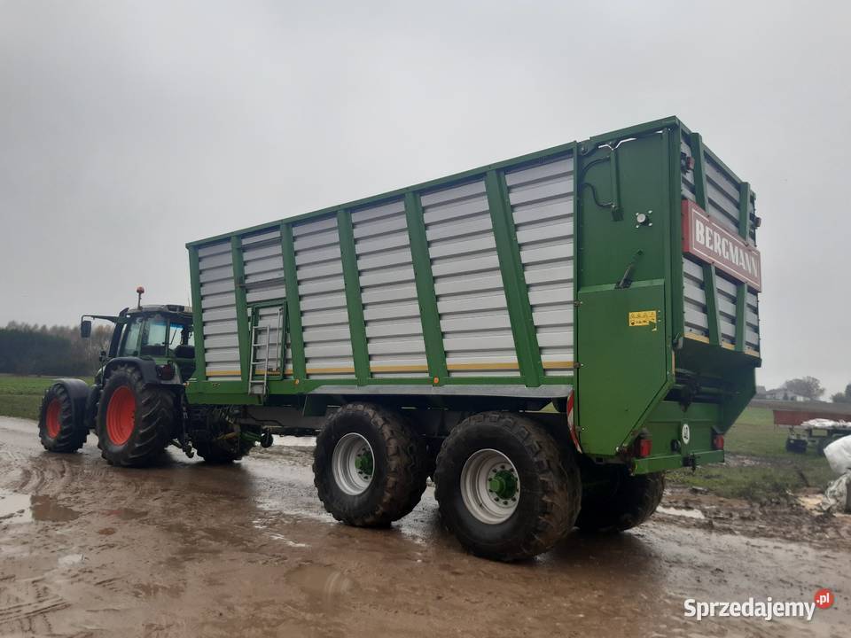 Przyczepa objetosciowa bergmann 40m3 sprzedam
