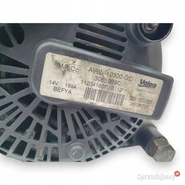 ALTERNATOR Ford Focus MK3 C 16 TDCi 150A Valeo Chełm sprzedam