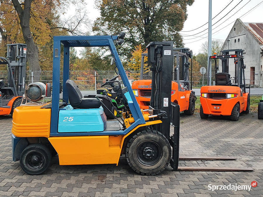 Wózek widłowy gazowy Komatsu FG2511 25 t LPG Wózki widłowe Kęty sprzedam