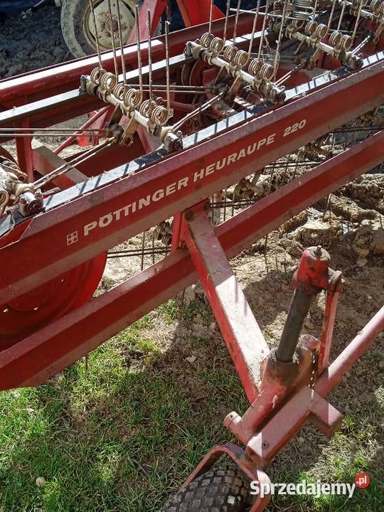 POTINGER Przetrząsarko zgrabiarka Gronków