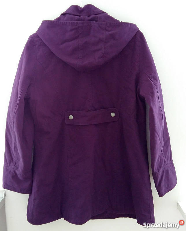 Nowa damska kurtka płaszcz budrysówka John Baner fioletowy Częstochowa