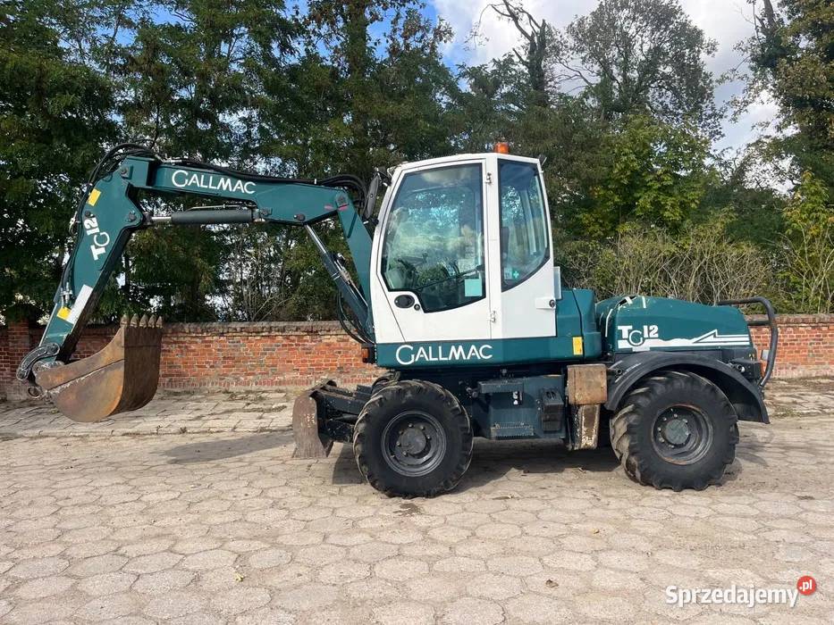 Koparka GALLMAC tg12 tg 12 2013r mecalac tg 10 Dziedzice sprzedam