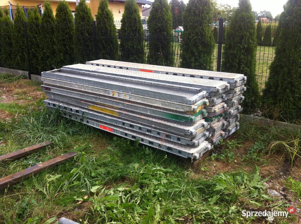 Używane Podesty stalowe 307 m x10sz Rusztowanie opolskie Stare Siołkowice sprzedam