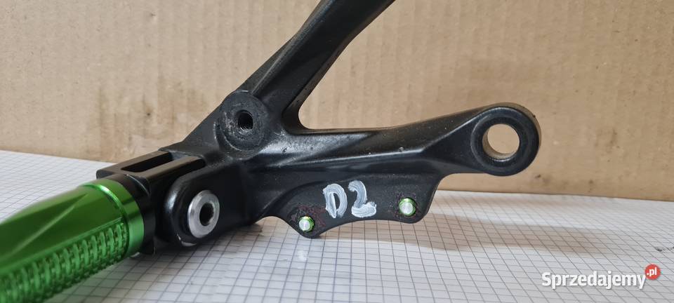 Kawasaki ZX 10 R ZX10R Ninja 2008 set kierowcy Podnóżki i stopki Warszawa