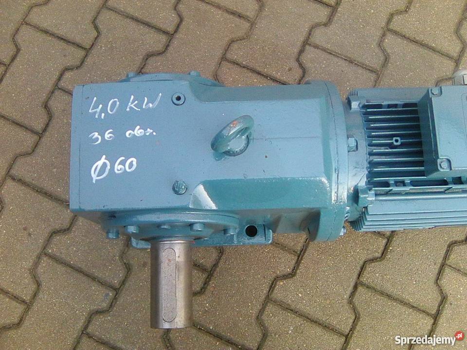 Motoreduktor 4 kW 36 obr 3faz Leszno